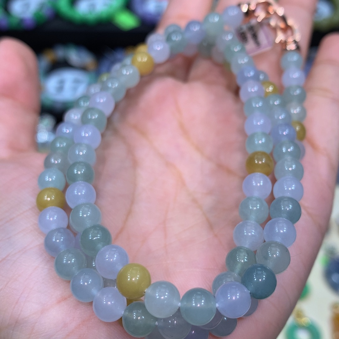 翡翠未镶嵌手链翡翠