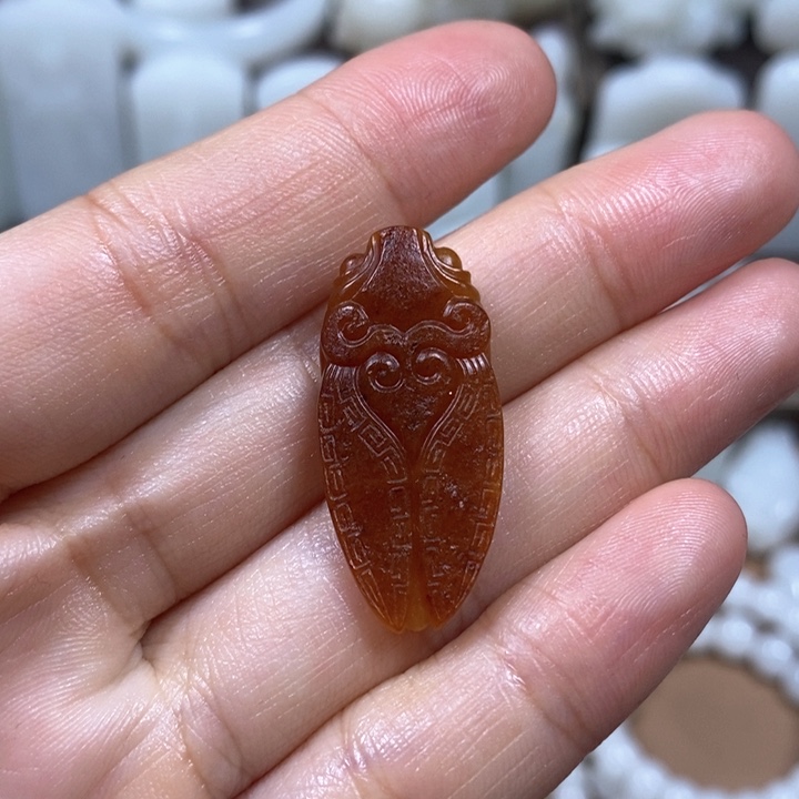 和田玉挂件未镶嵌