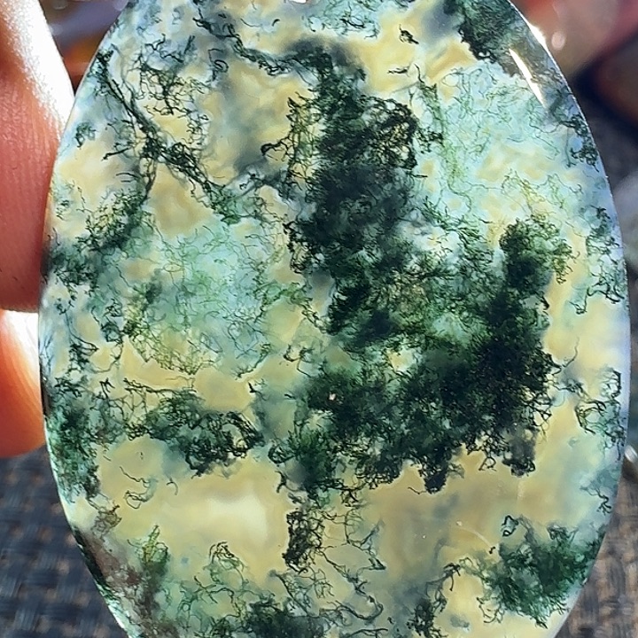 今***心玛瑙/玉髓未镶嵌颈饰