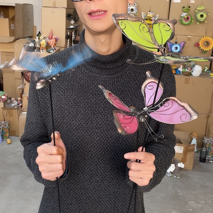 树脂样品样品样品蝴蝶花插