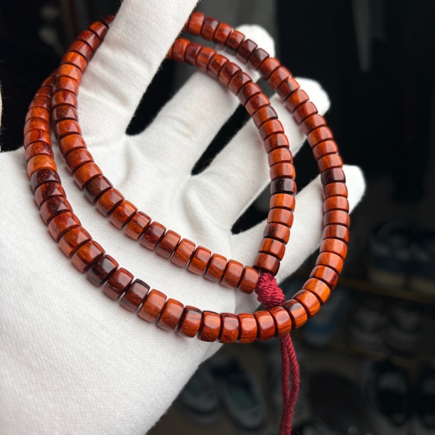 稀有·小叶紫檀黑飘红5.5/8.8药片108颗，一物一拍