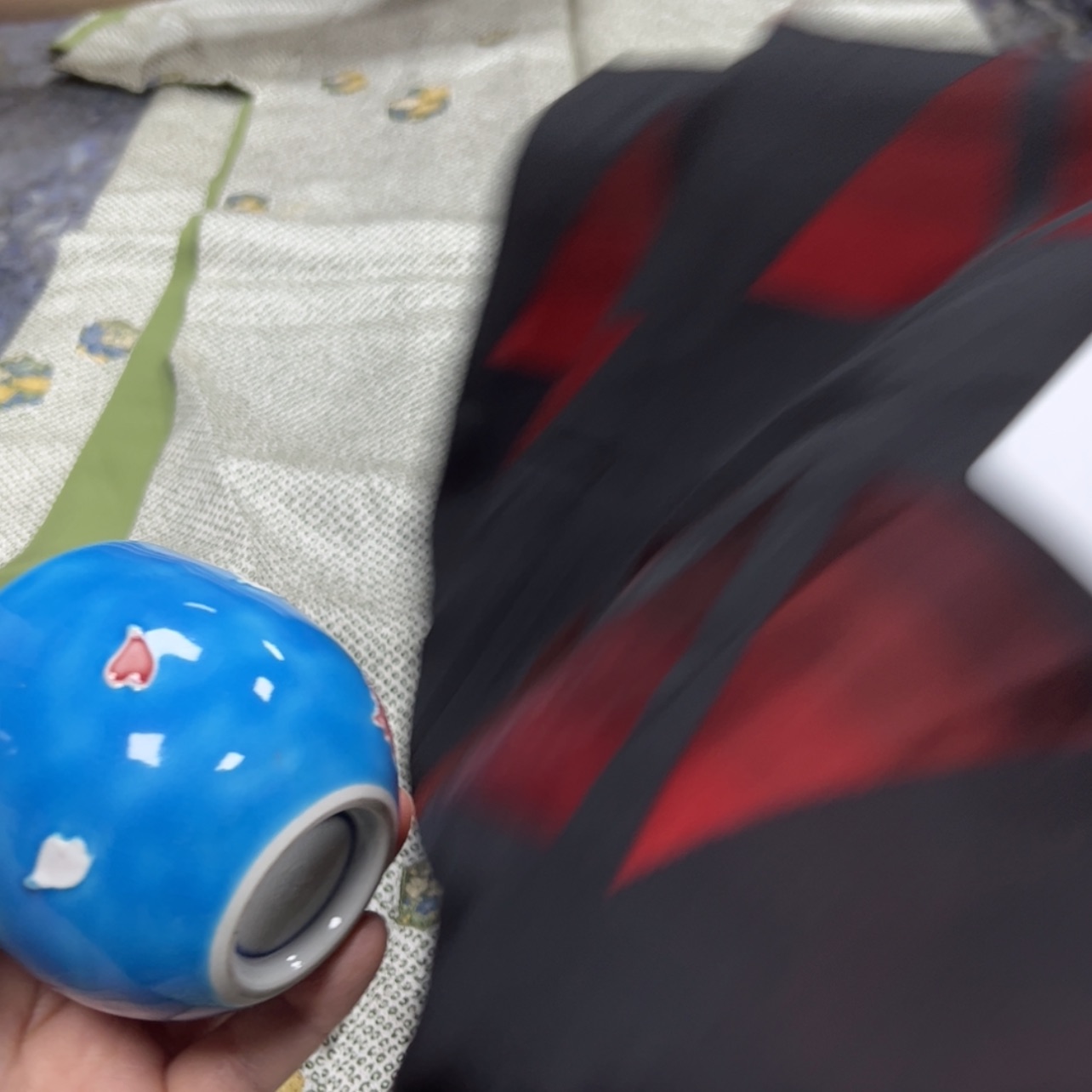 【闪购商品】天**云陶瓷马克杯带盖勺