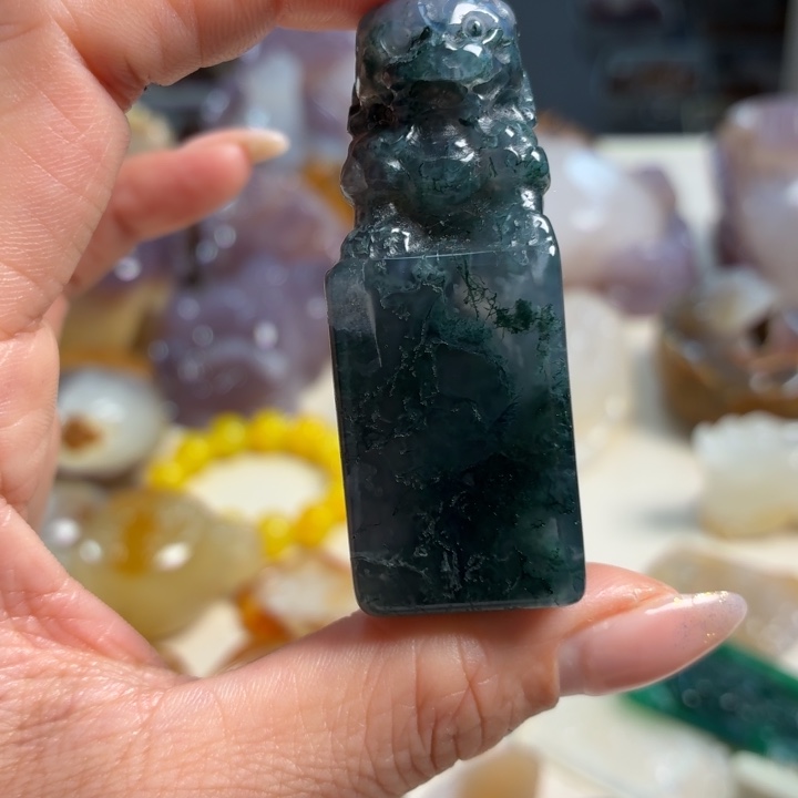 玛瑙/玉髓未镶嵌吊坠(不含链)