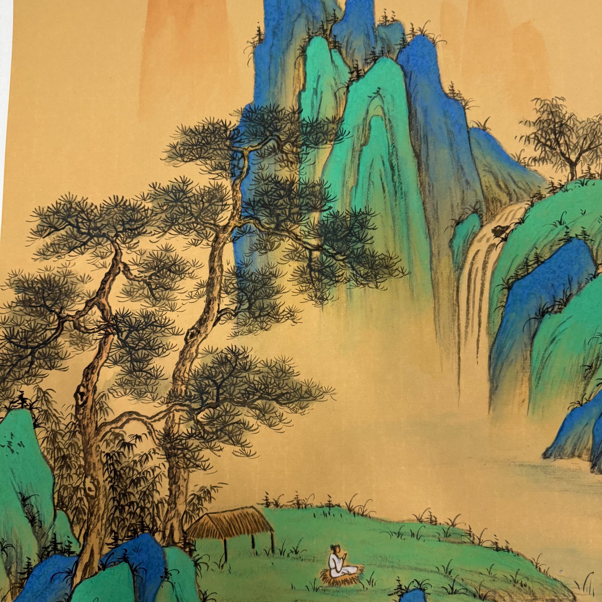 沈石田绘画2.2pc山水+书法