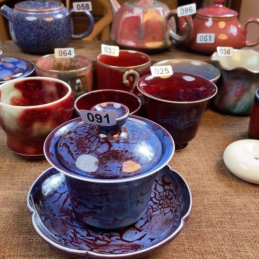 瓷片星*钧瓷茶器家用茶器