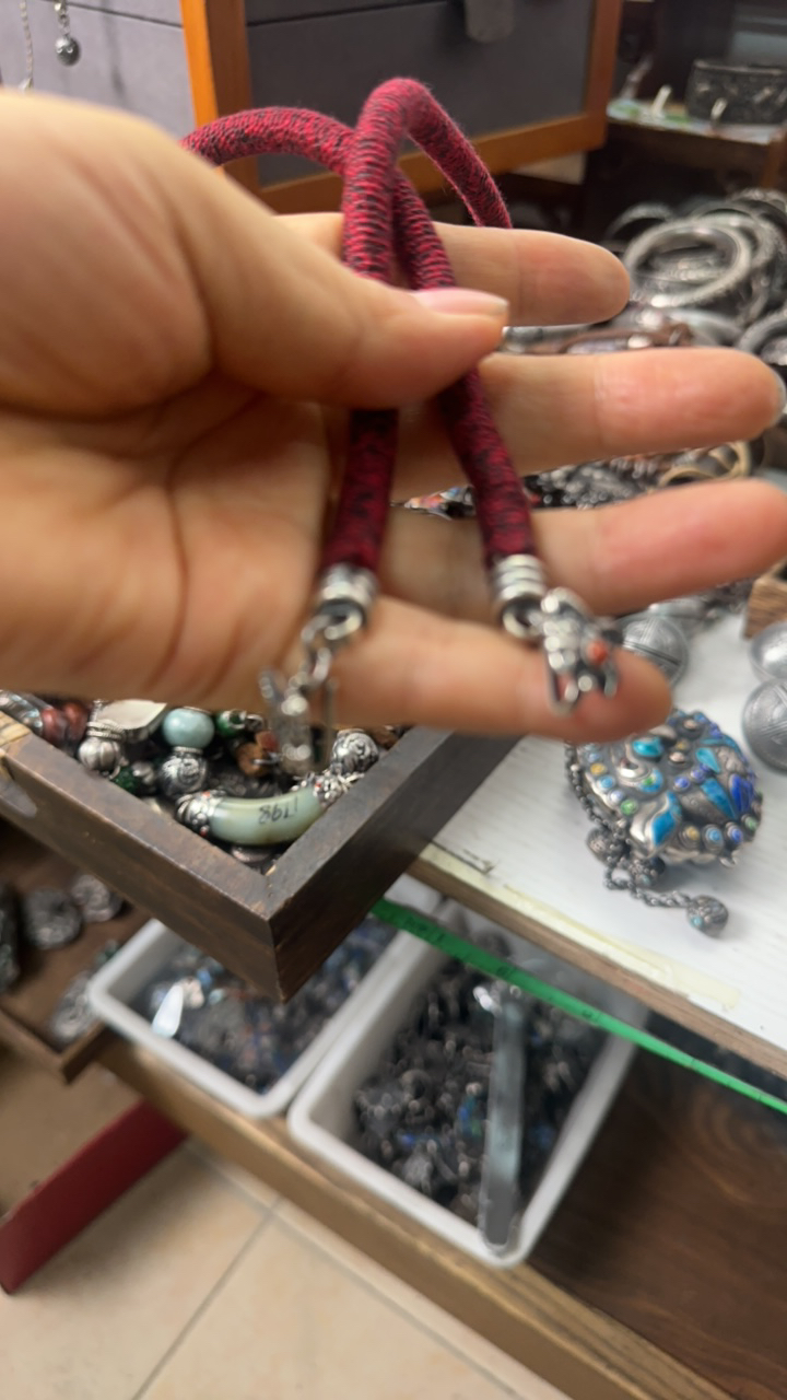 链子925银 百年老银匠纯银项圈百搭复古