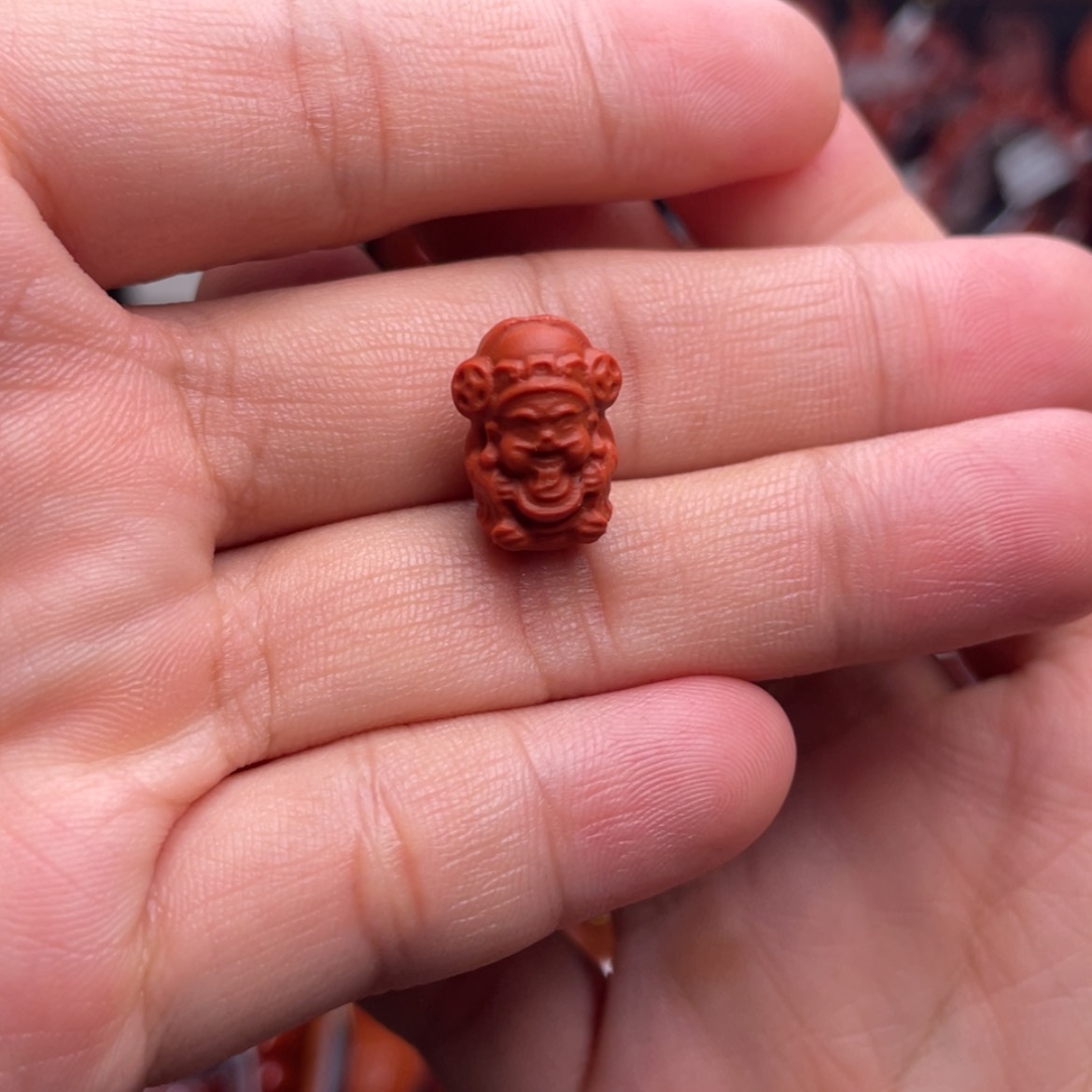 【闪购商品】未镶嵌财神爷10mm南红玛瑙