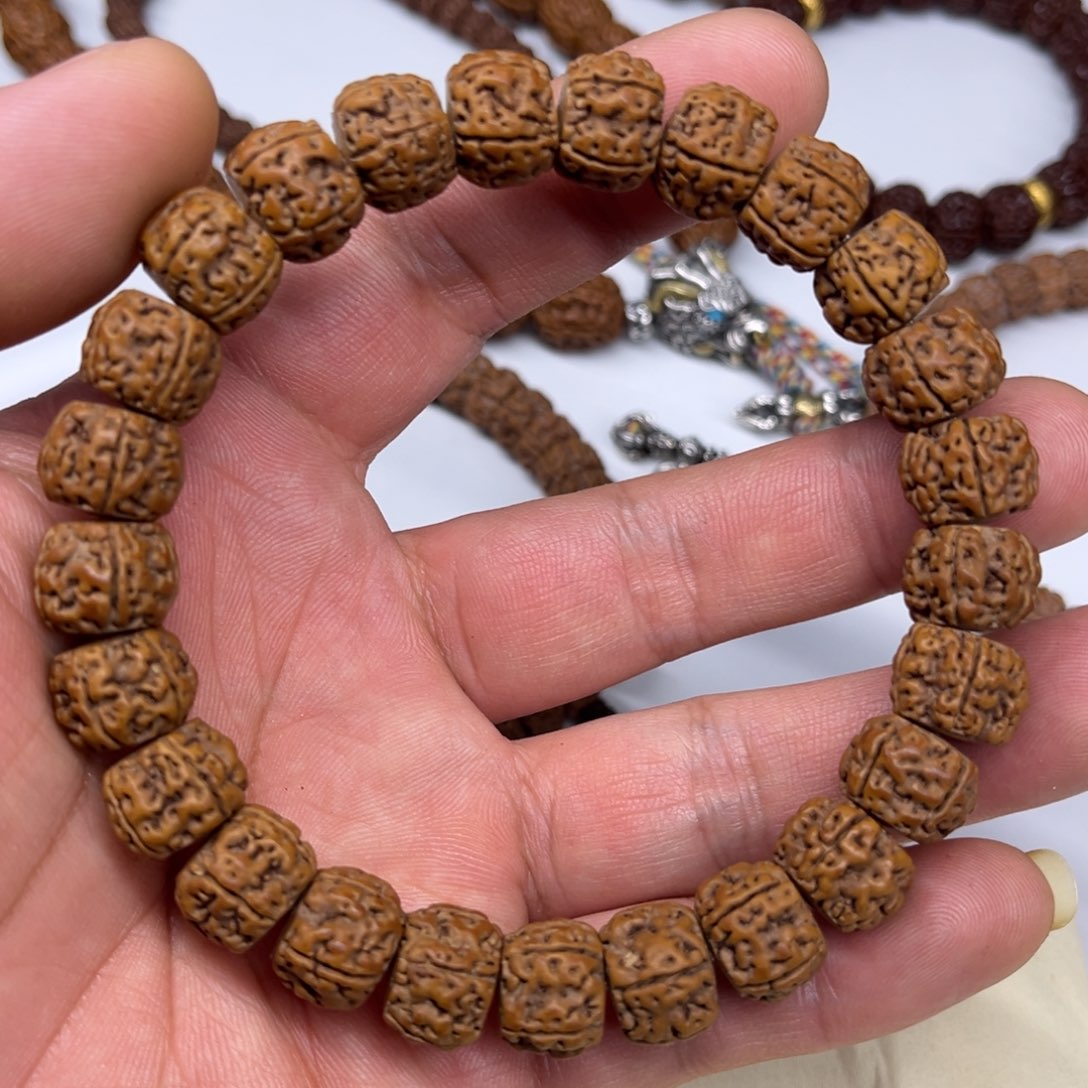 金刚菩提手串藏切盘龙