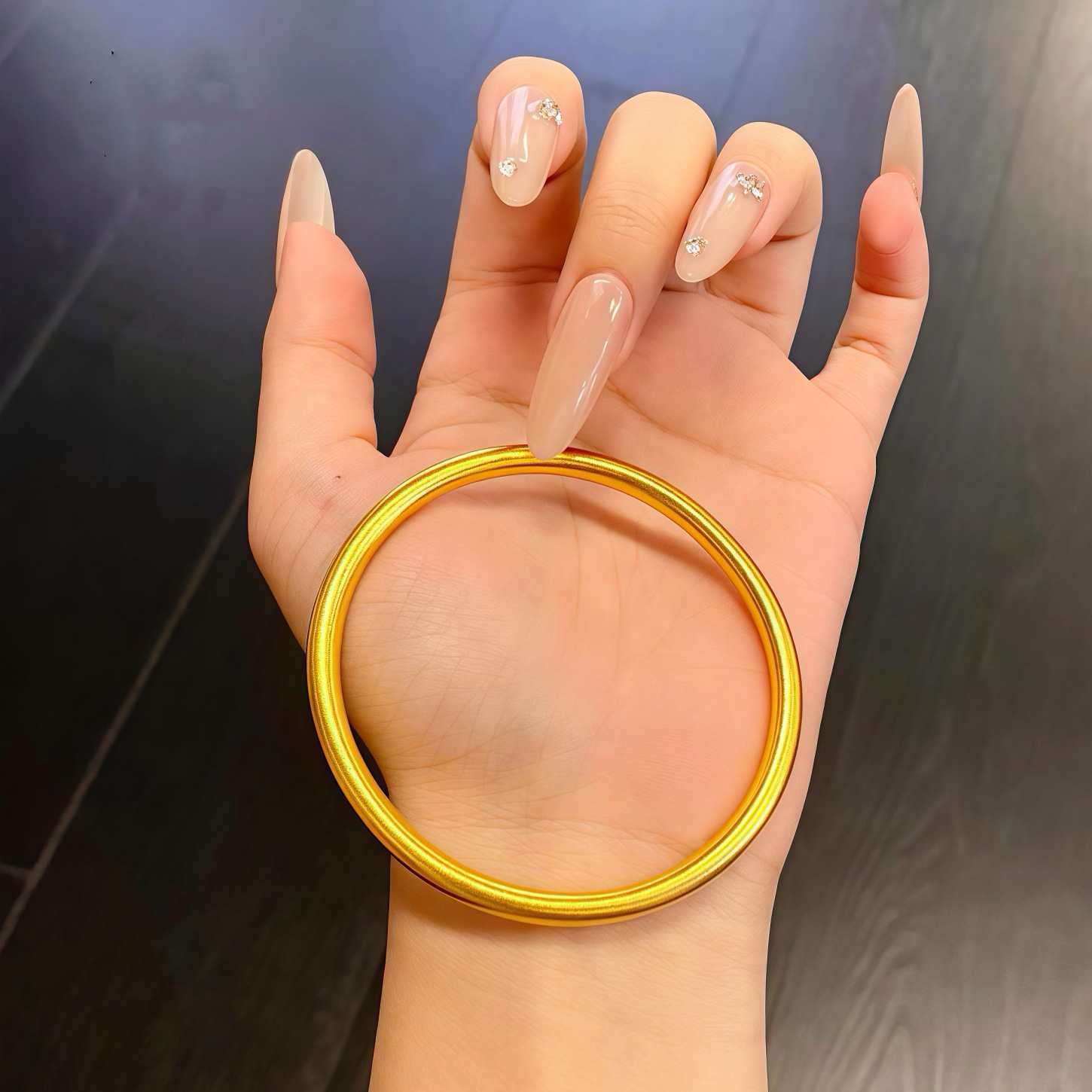 【吴总专属】新国风素圈单圈手镯