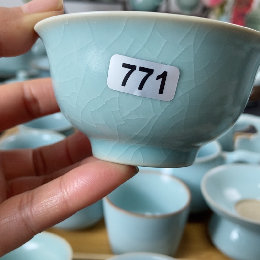 仿古釉压手杯福利