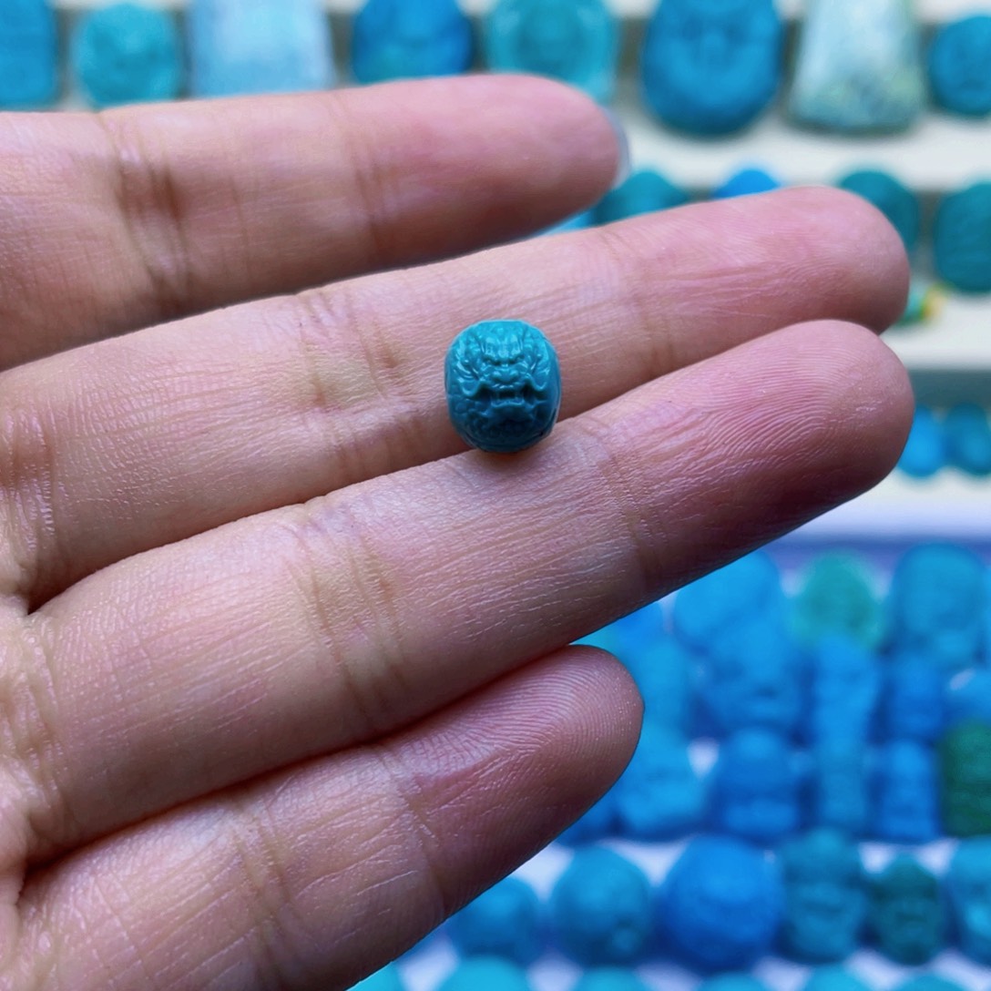 绿松石珠宝奇石未镶嵌