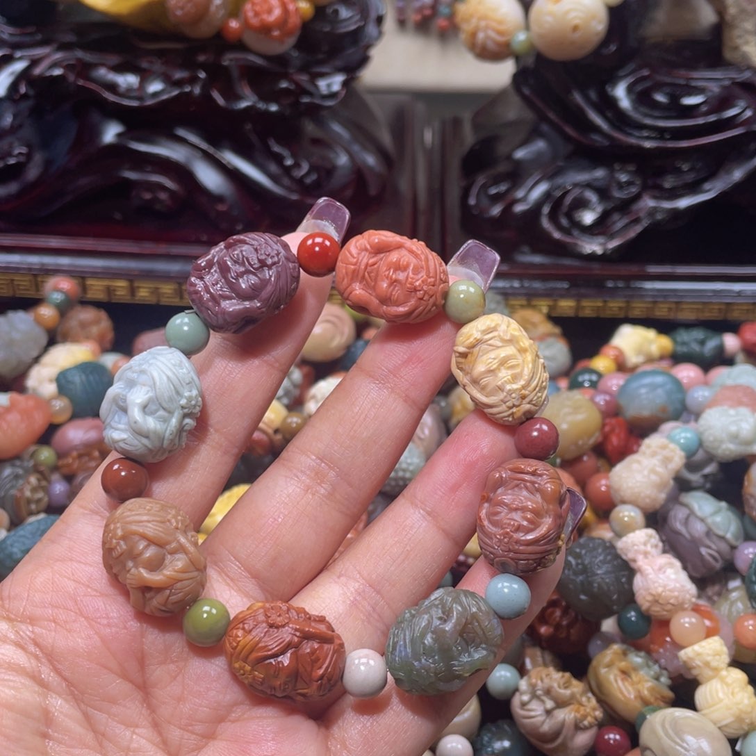 石英质玉手链未镶嵌