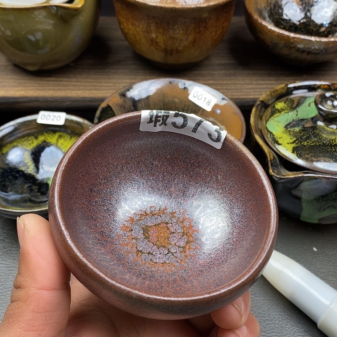 茶盏微瑕建盏主人杯子