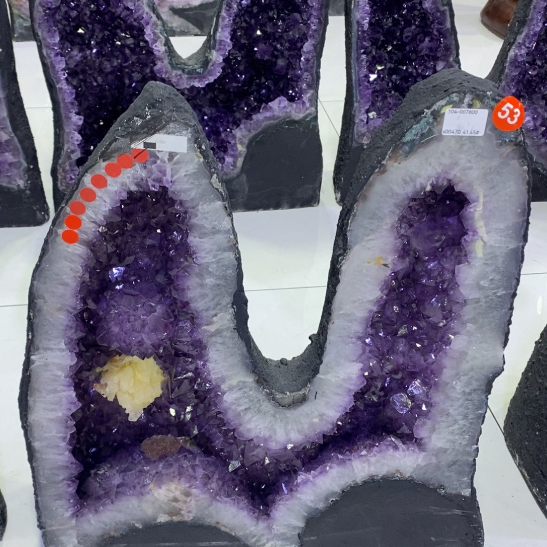 大型摆件（非配饰）紫晶未镶嵌