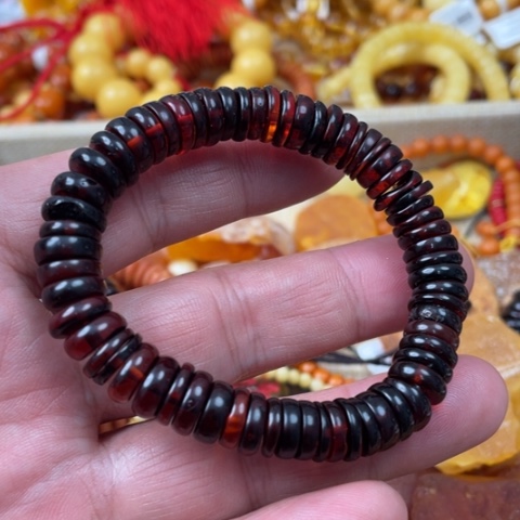 手串琥珀未镶嵌手串