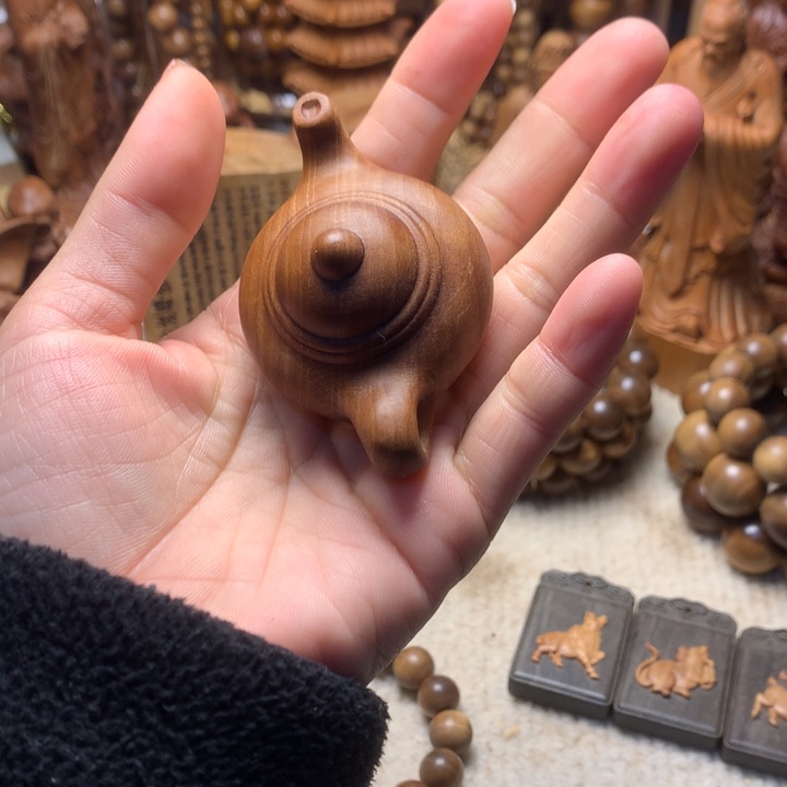 檀香木其他老山檀香手把件