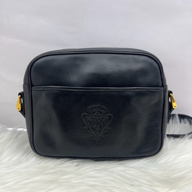 95新 GUCCI/古驰 古驰黑色斜挎相机包3308