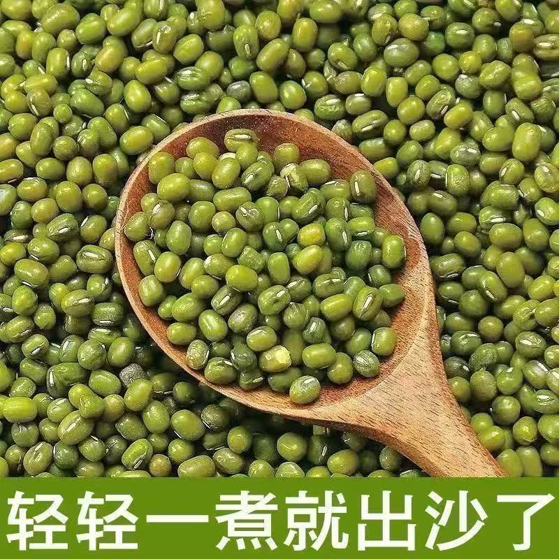 新鲜绿豆绿豆汤煮粥易熟出沙绿豆糕