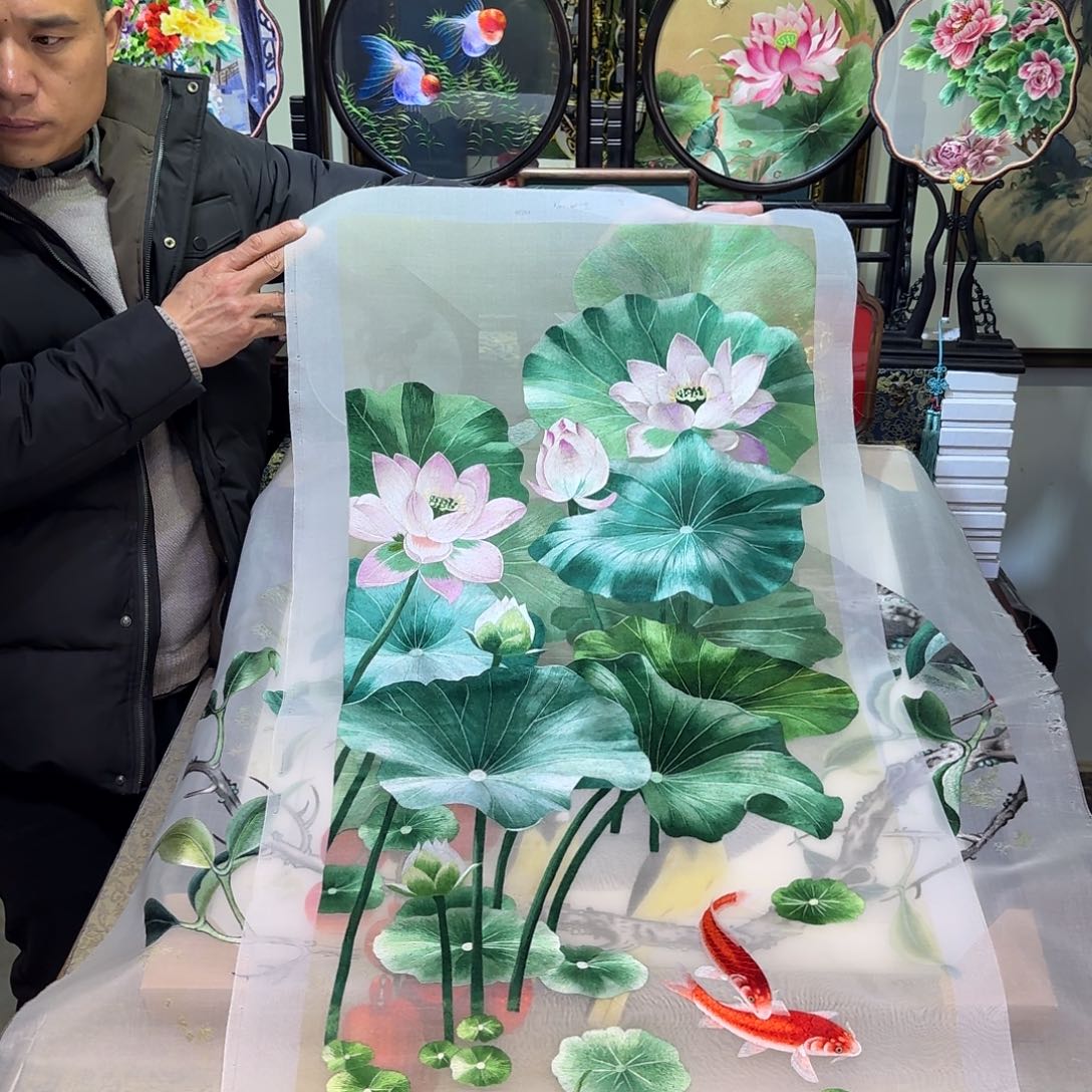 刺绣刺绣工艺精湛