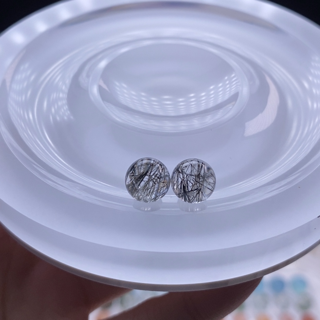 ****乐水晶未镶嵌手链定制打孔不退换