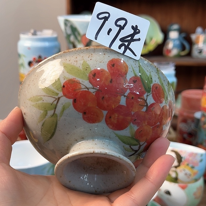 陶景德镇釉下手绘陶瓷 