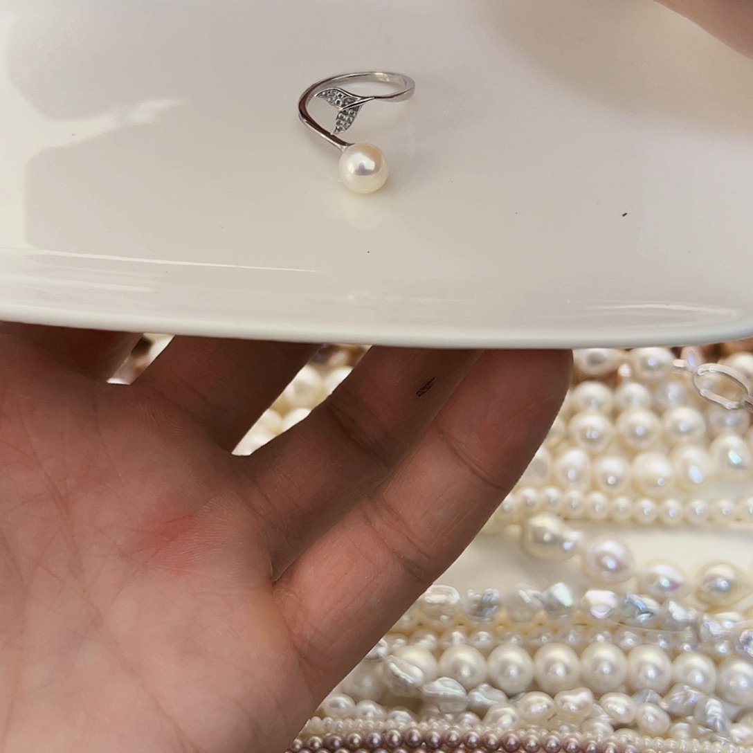 淡水珍珠项链未镶嵌