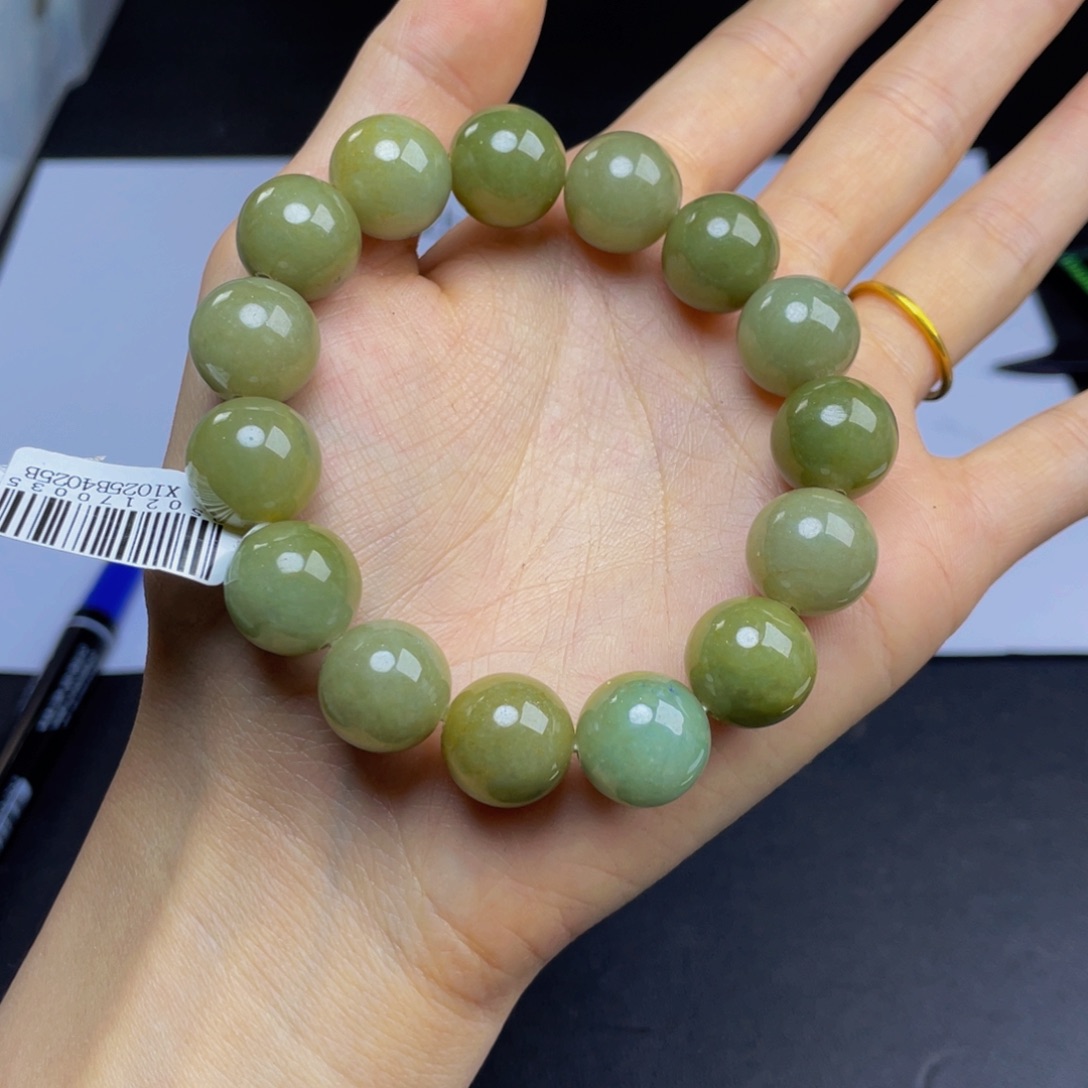 未镶嵌定制翡翠手串