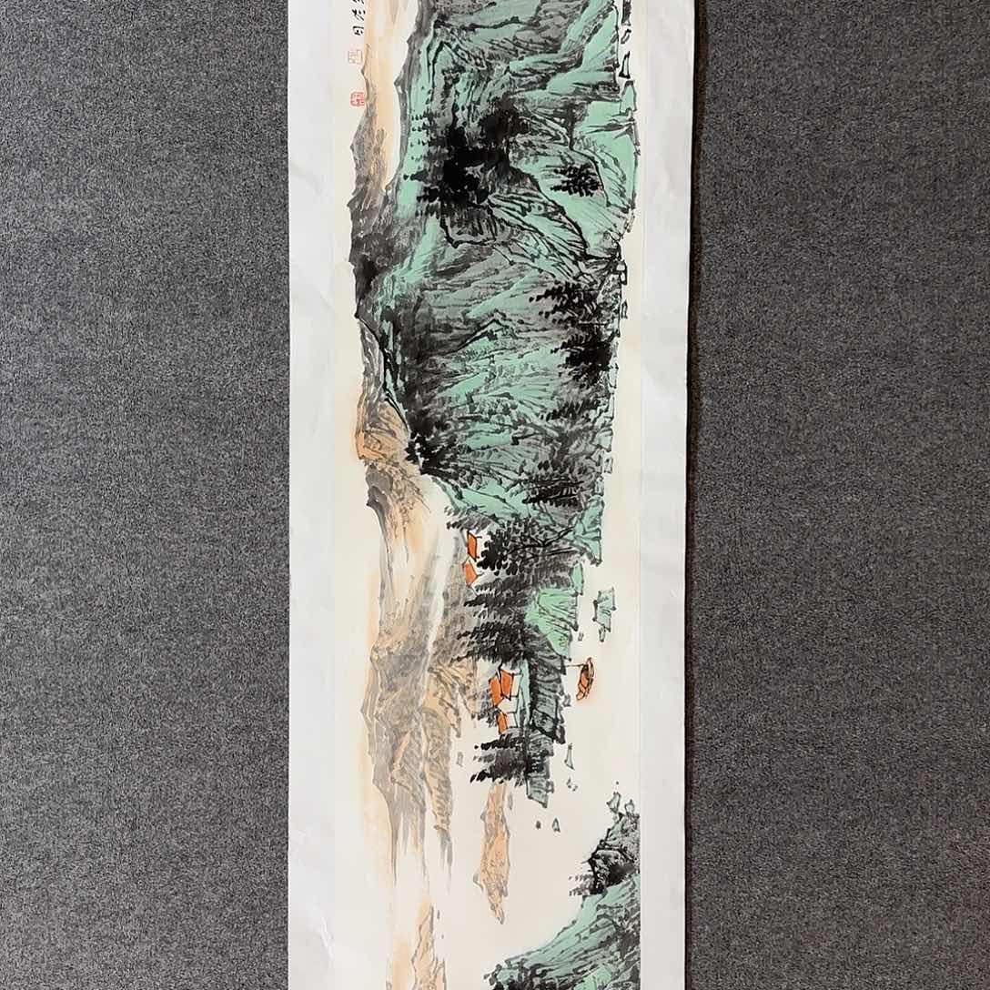 国画杜浩老师手绘作品