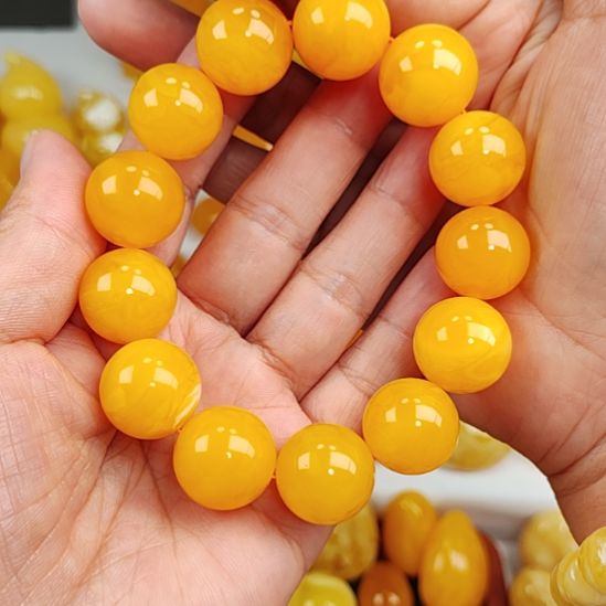 未镶嵌蜜蜡手串手串17米