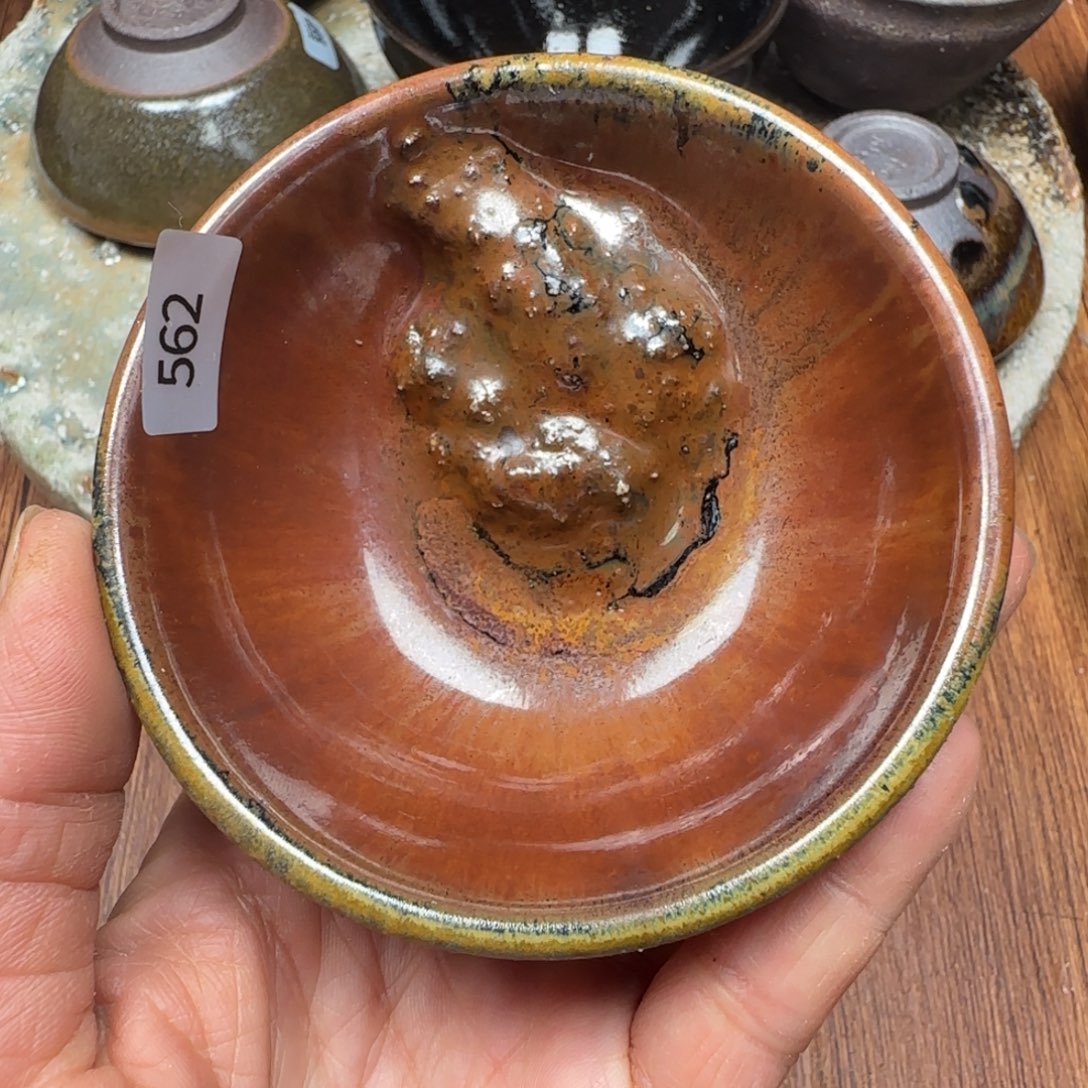 夜***露柴烧建盏茶盏茶杯562