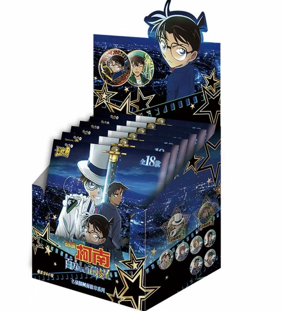 炸炸 名侦探柯南-百万美元的五棱星徽章系列 卡牌盲盒直播（代拆）