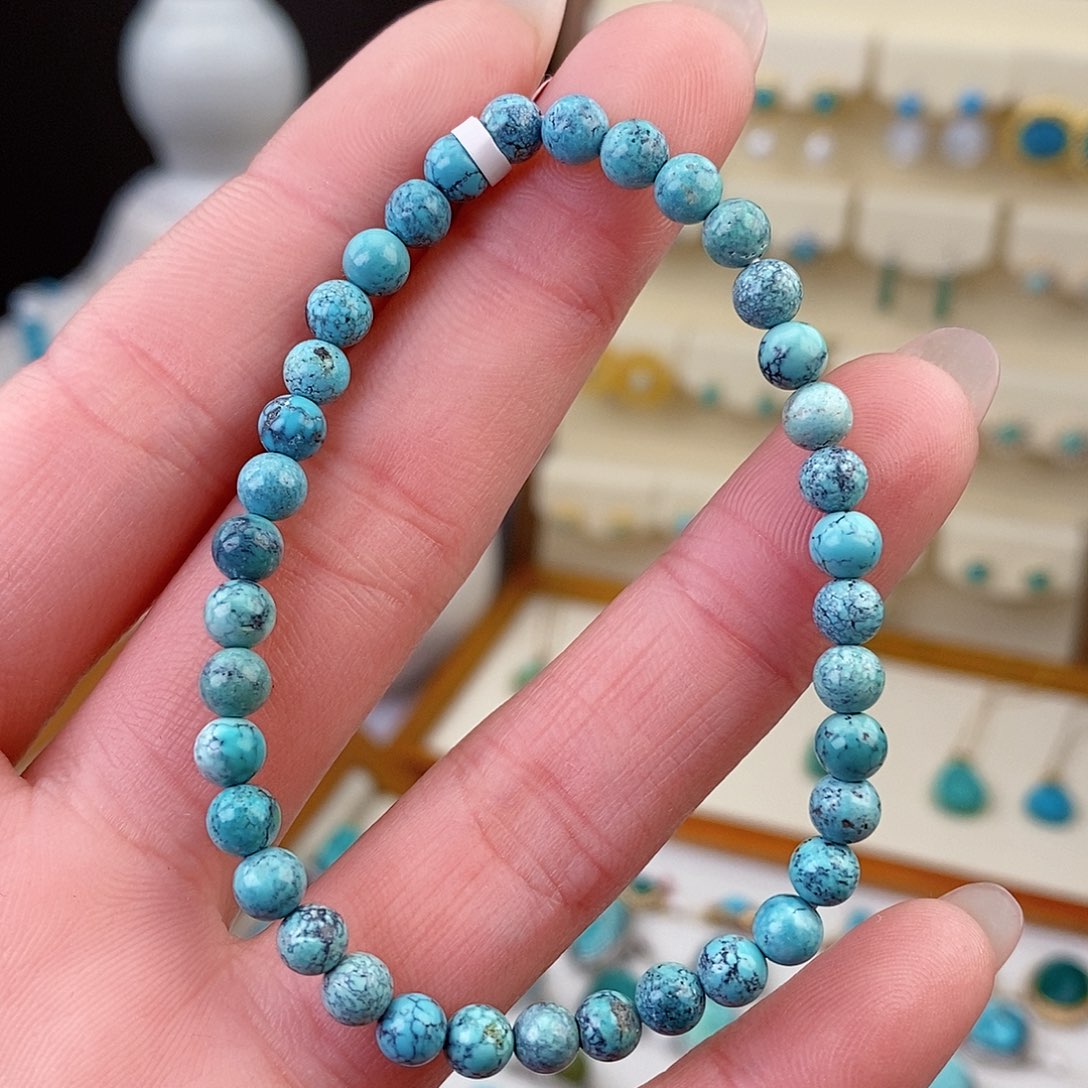 未镶嵌绿松石手链