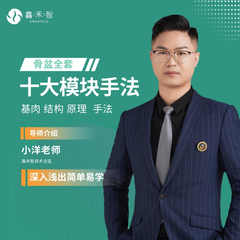 骨盆十大模块全套手法