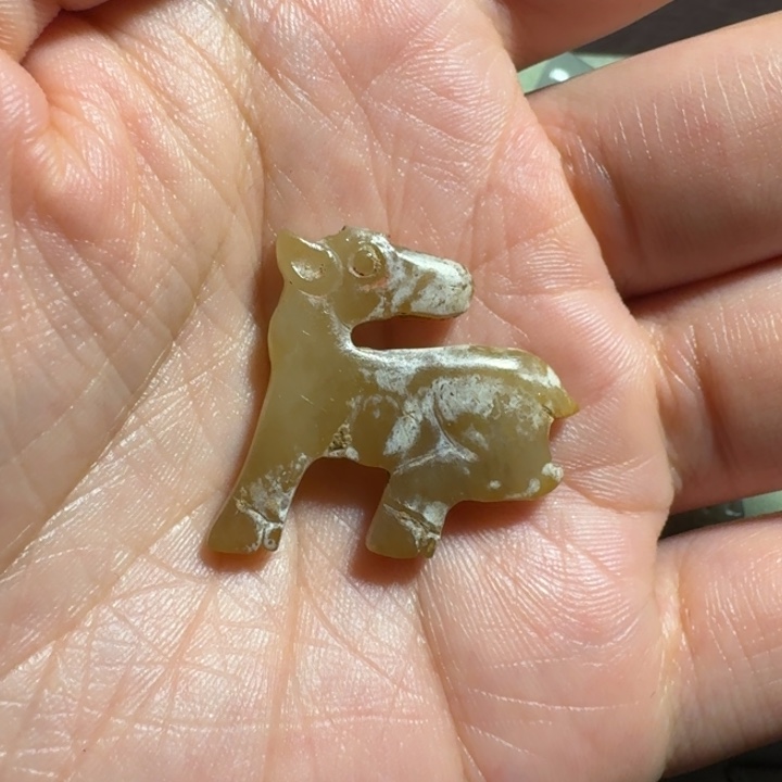 徐***和田玉（糖玉）未镶嵌挂件