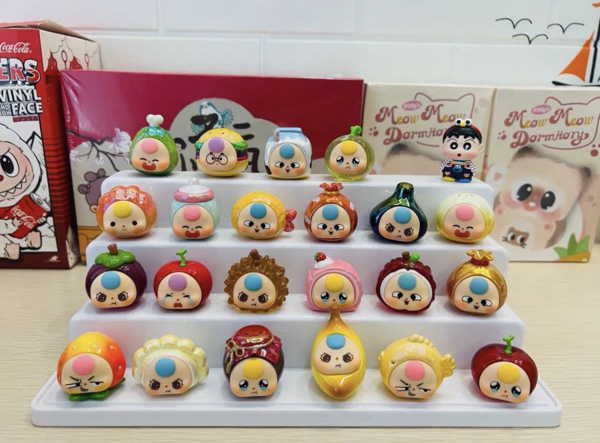 （看后五）柚子爱拆盒西点点萌粒盲盒盲袋产品