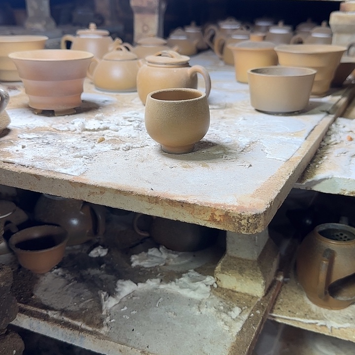 紫泥茶壶坭兴陶龙窑柴烧大寺