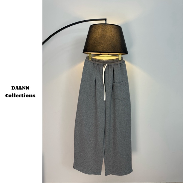 DALNN Collections｜法式小众 抽绳松紧腰阔型气球裤