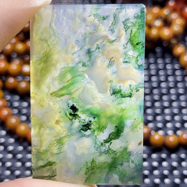 玛瑙/玉髓颈饰未镶嵌苏*