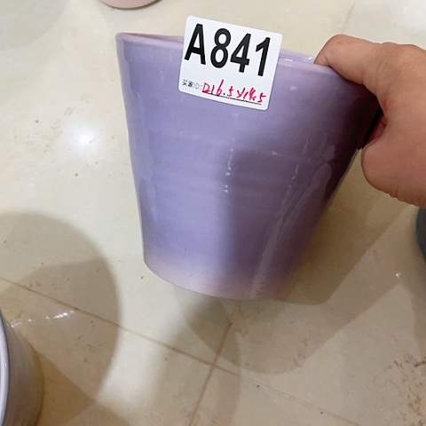 红陶景德镇陶瓷花盆手工