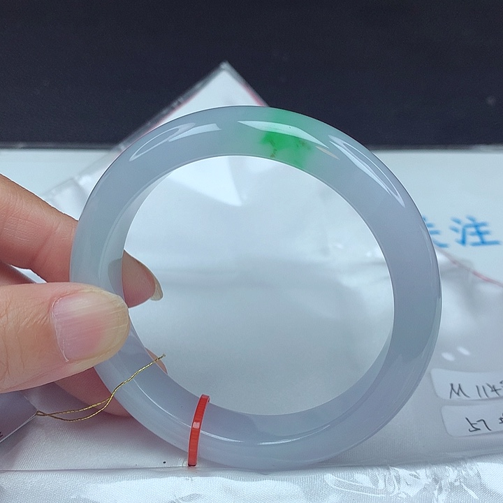 未镶嵌手镯翡翠57圈4864