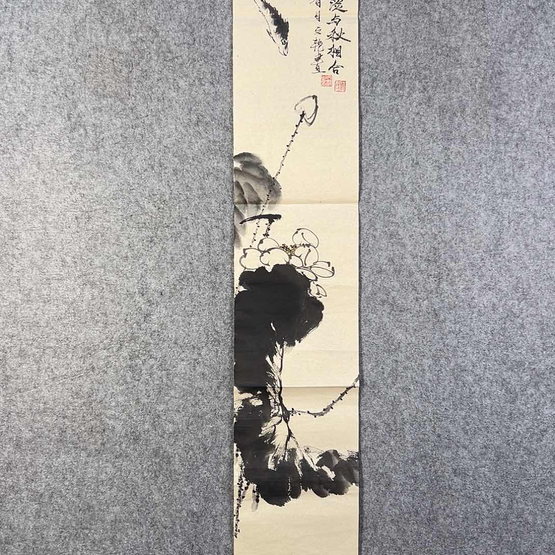 国画198 鸟和蝴蝶都在等待它