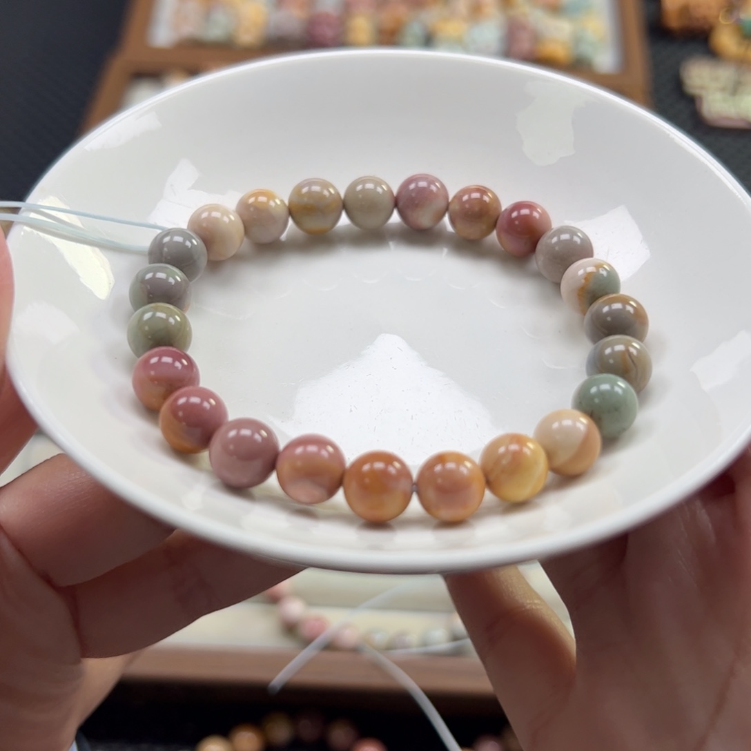 未镶嵌手串石英质玉