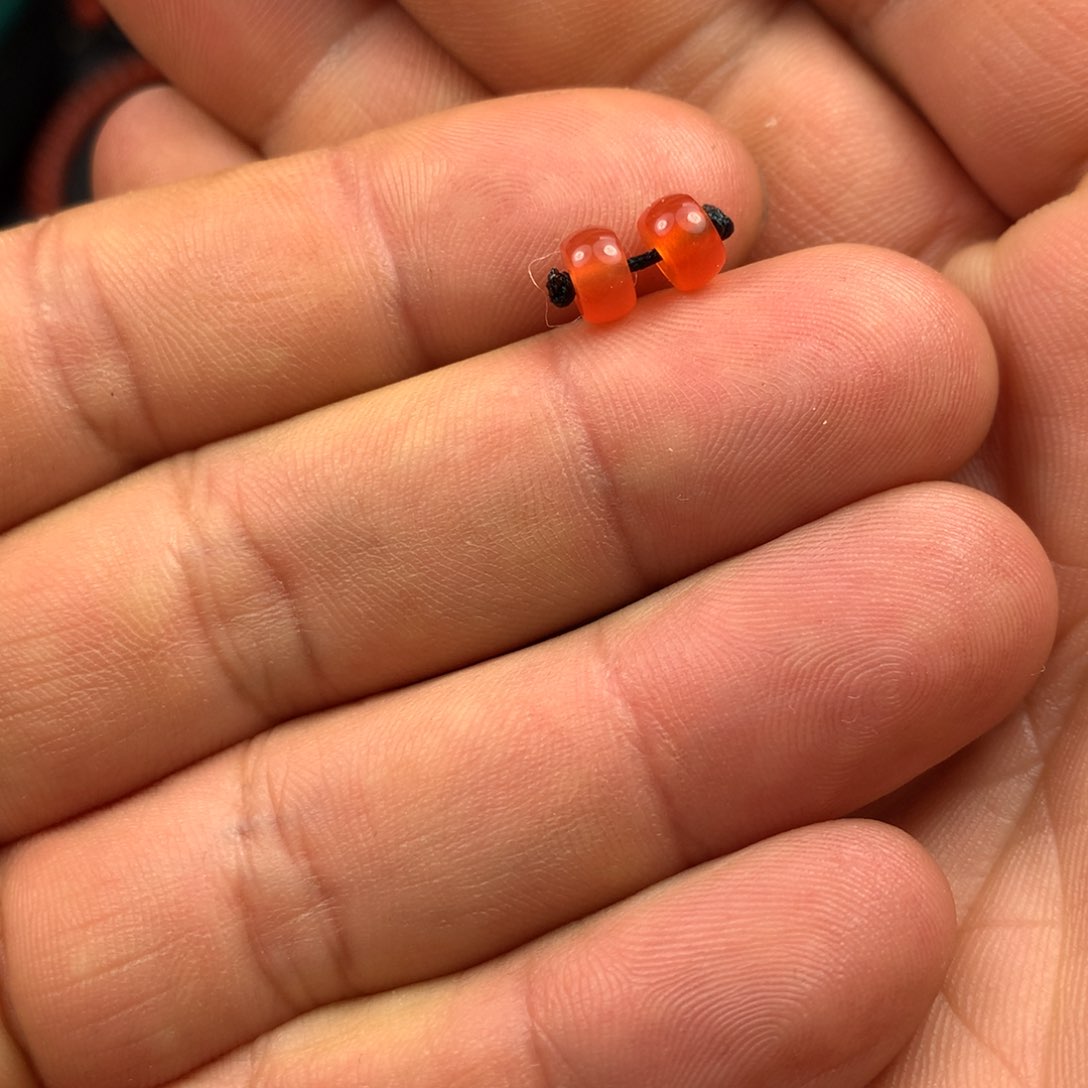 南红玛瑙隔片未镶嵌