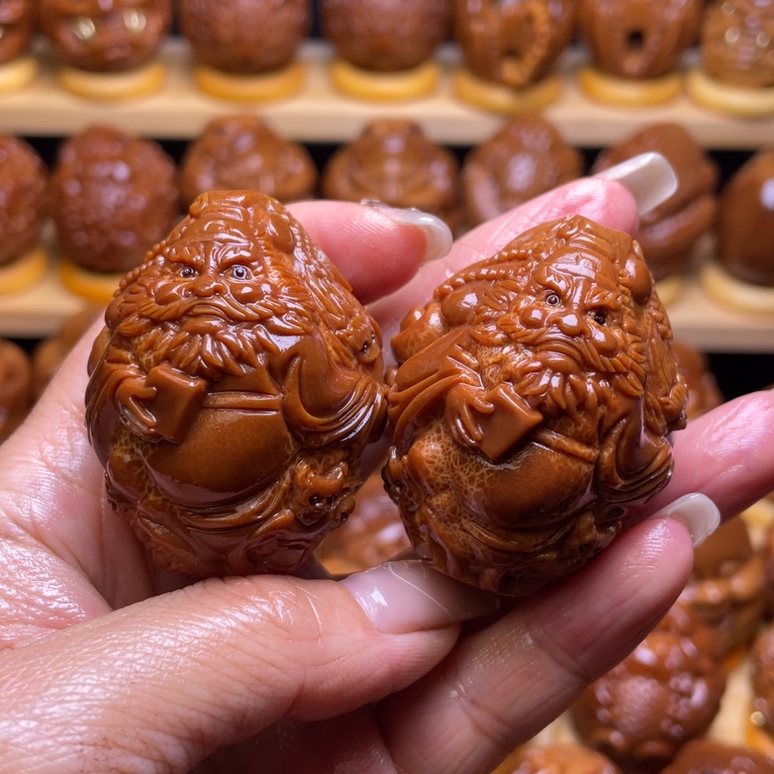 橄榄核把件似**年巴西大橄榄