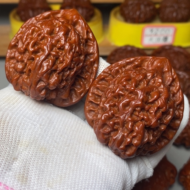 把件文玩核桃官帽