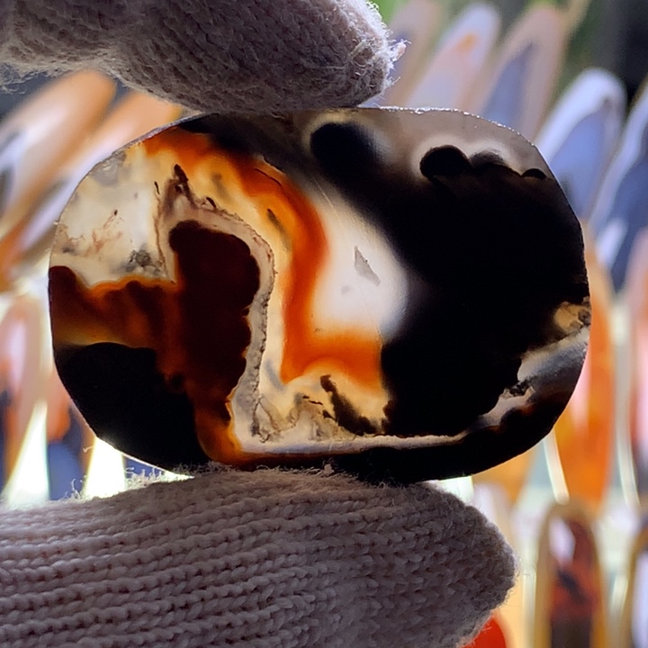 未镶嵌玛瑙/玉髓珠宝半成品178