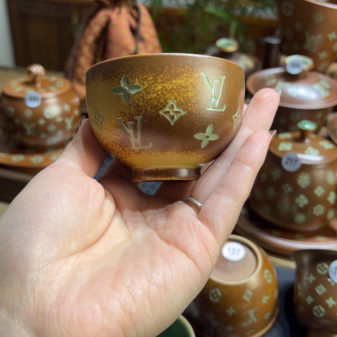 じ****草木灰老花手工杯