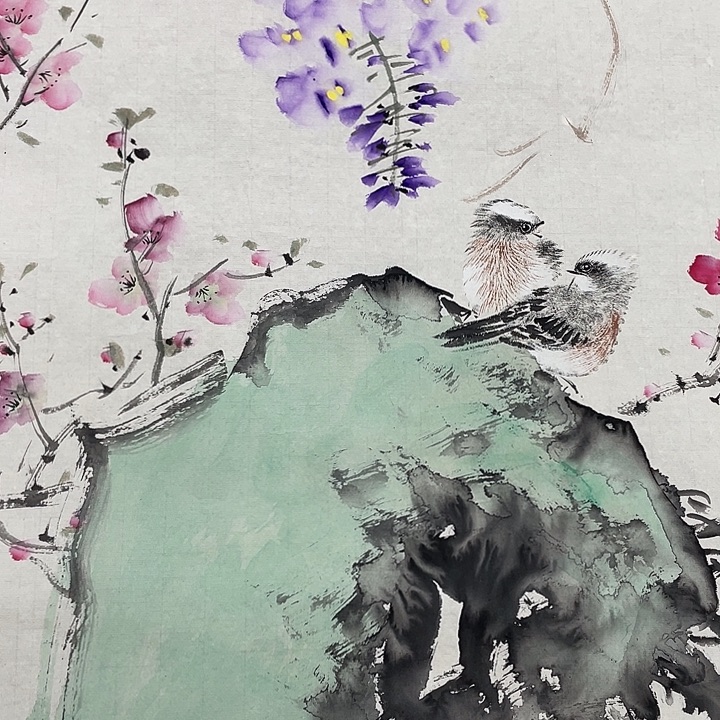 会***心精品国画精品作品欣赏