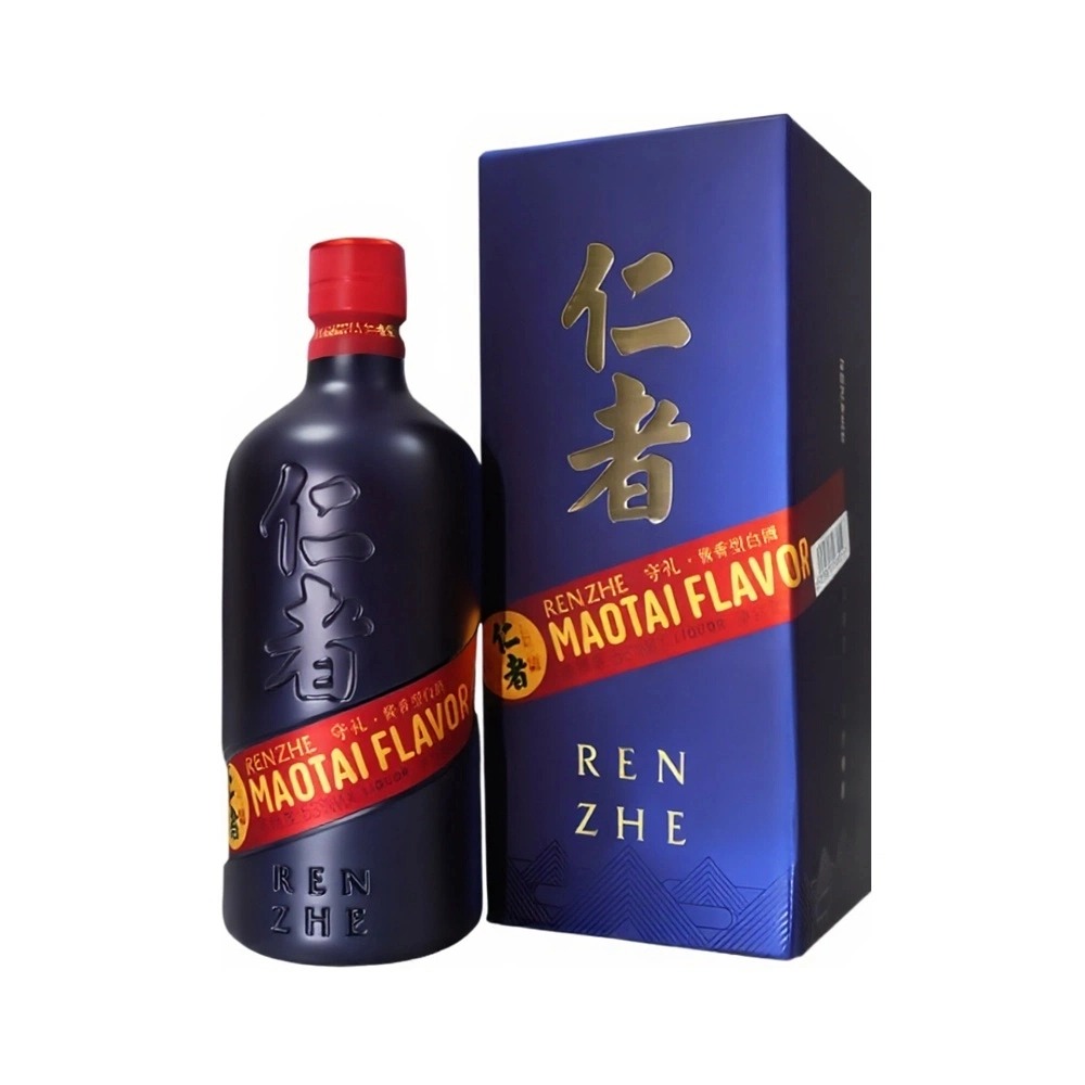 仁者守礼53度酱香型白酒礼盒装可送人纯粮酿造口粮酒53%Vol500ml
