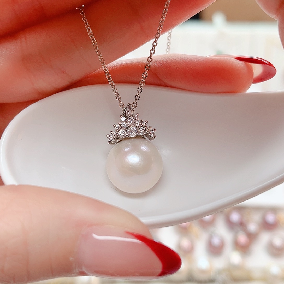 吊坠(赠链)淡水珍珠合金